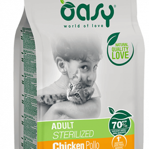 Oasy Cat Sterilized Pollo 300 Gr
