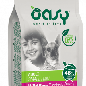 OASY DOG ONE ADULT SMALL CINGHIALE 800 GR