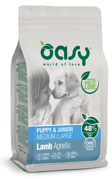 OASY DOG ONE PUPPY AGNELLO 12 KG