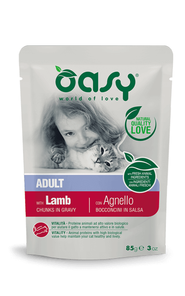 OASY CAT BOCCONCINI AGNELLO BUSTINA 85 GR