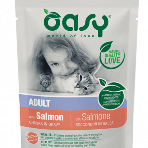 OASY CAT BOCCONCINI SALMONE BUSTINA 85 GR
