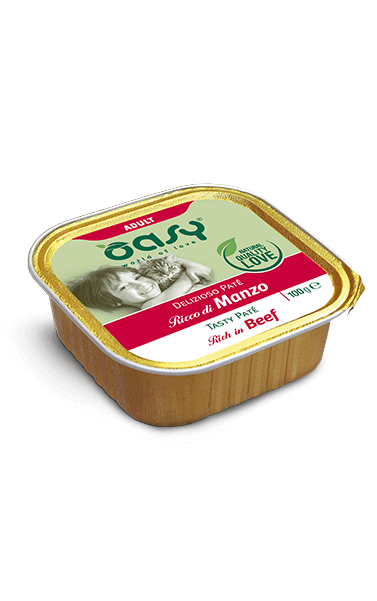 OASY CAT PATE' MANZO VASCHETTA 100 GR