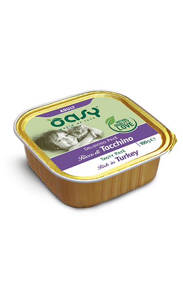 OASY CAT PATE' TACCHINO VASCHETTA 100 GR