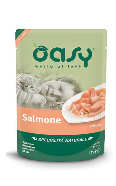 OASY CAT SALMONE BUSTINA 70 GR