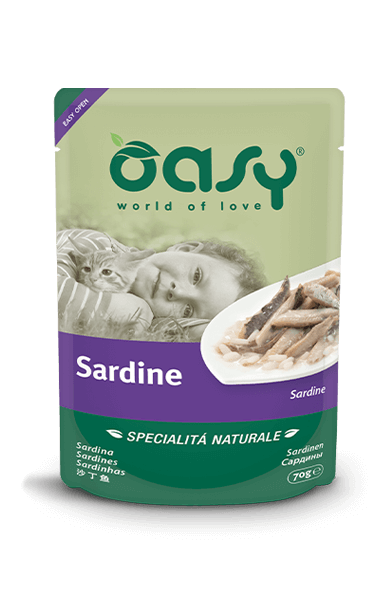 OASY CAT SARDINE BUSTINA 70 GR