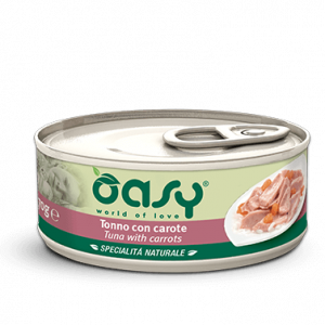 OASY CAT TONNO E CAROTE LATTINA 150 GR
