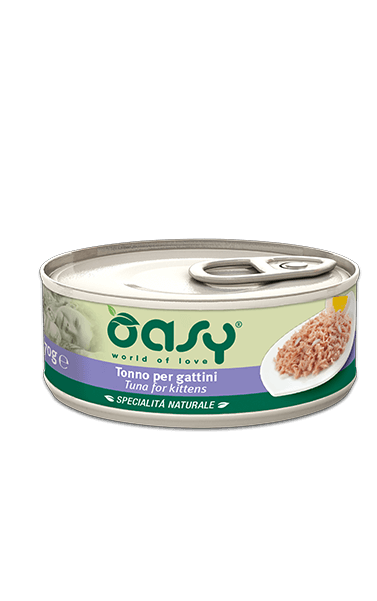 OASY CAT TONNO GATTINI LATTINA 150 GR