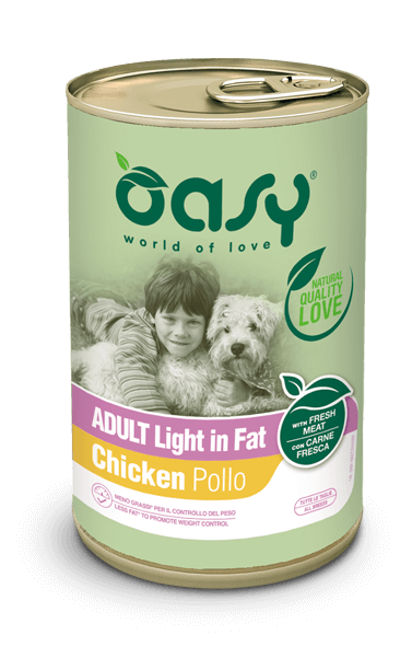 OASY DOG LIFESTAGE LIGHT LATTINA 400 GR