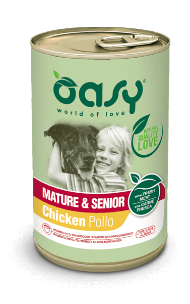 OASY DOG LIFESTAGE SENIOR LATTINA 400 GR