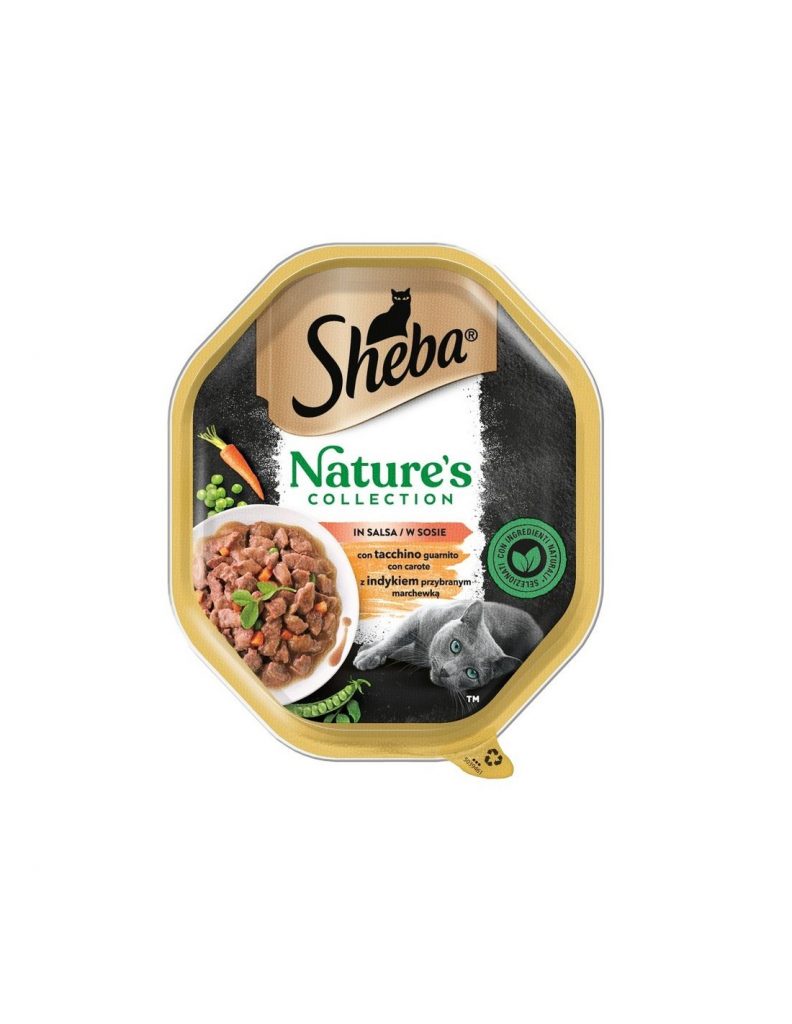 SHEBA NATURAL TACCHINO E CAROTE 85 GR