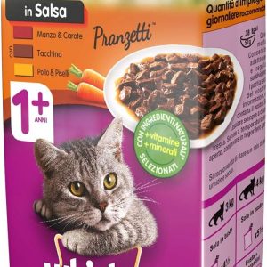 WHISKAS PRANZETTI SAPORI DI CASA CARNE 6 X 50 GR
