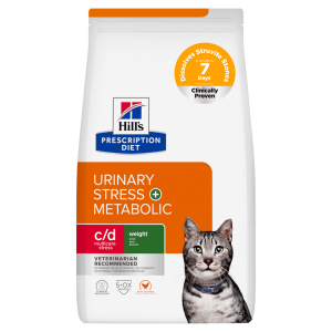 Hills Gatto C/D Urinary Stress + Metabolic 3 Kg