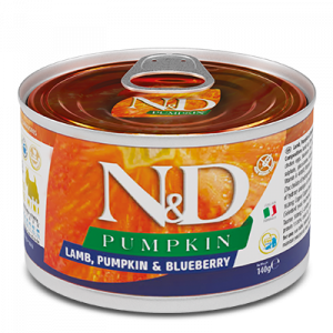 ND DOG ZUCCA AGNELLO E MIRTILLO 140 GR