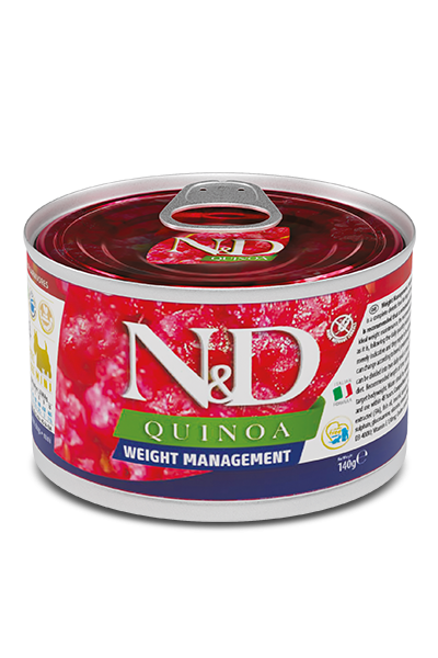 ND DOG QUINOA WEIGHT MANAGEMENT 140 GR