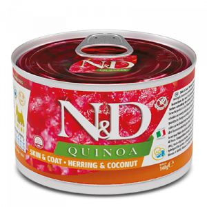 ND DOG QUINOA ARINGA E COCCO 140 GR