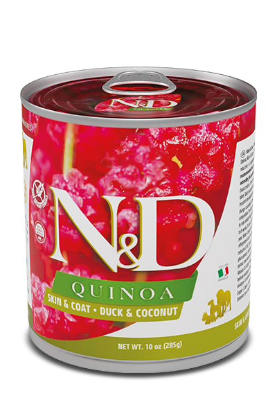 ND DOG QUINOA ANATRA E COCCO 285 GR