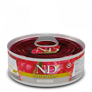 N&D Gatto Quinoa E Maiale Neutered 80 Gr