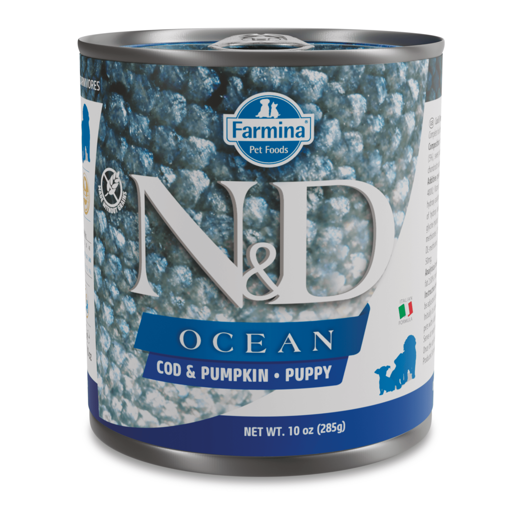 ND DOG OCEAN MERLUZZO E ZUCCA PUPPY 285 GR