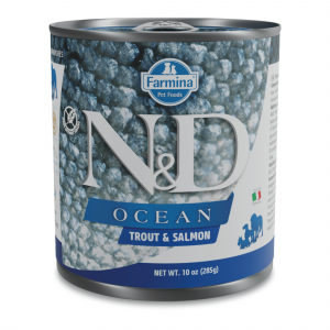 N&D Cane Ocean Trota E Salmone 285 Gr