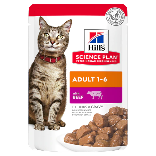 HILLS GATTO ADULT MANZO BUSTINA 85 GR