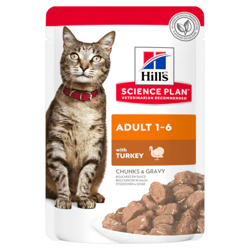 HILLS GATTO ADULT TACCHINO BS 85 GR