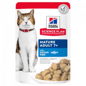 Hills Gatto Mature Pesce Bustina 85 Gr