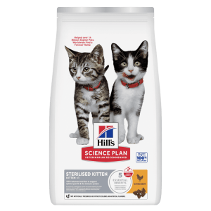 Hills Gatto Sterilized Kitten Pollo 300 Gr (1)