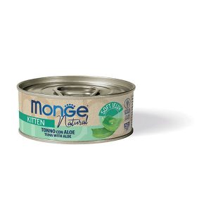 Monge Cat Jelly Kitten Pezetti Di Tonno E Aloe Lattina 80 Gr (1)