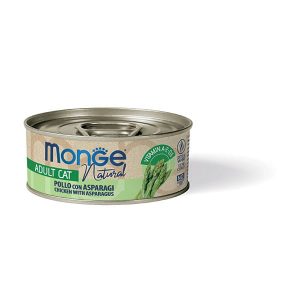 Monge Cat Natural Pollo E Asparagi Lattina 80 Gr