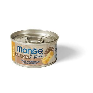 Monge Dog Natural Pollo E Formaggio Lattina 95 Gr