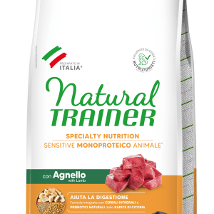 Natural Trainer Cane Agnello e Cereali Monoproteico Adult Small Toy Mini 7 Kg (1)