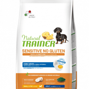 Natural Trainer Cane Anatra e Cereali Monoproteico Adult Small e Toy Mini 2 Kg (1)