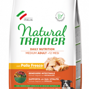 Natural Trainer Cane Pollo Adult Medium Daily Nutrition 3 Kg (1)