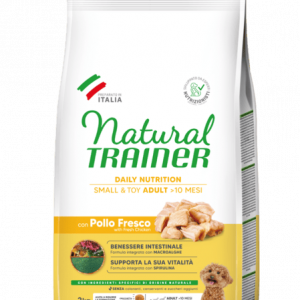 Natural Trainer Cane Pollo Fresco Adult Mini Small Toy Daily Nutrition 2 Kg