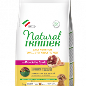Natural Trainer Cane Prosciutto Crudo Adult Mini Small Toy 2 Kg (1)