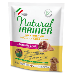 Natural Trainer Cane Prosciutto Crudo Adult Mini Small Toy 800 Gr (1)
