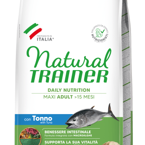 Natural Trainer Cane Tonno Adult Maxi Daily Nutrition 12 Kg (1)