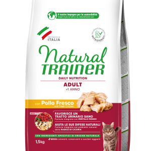 Natural Trainer Gatto Pollo Adult Daily Nutrition 1,5 Kg (1)