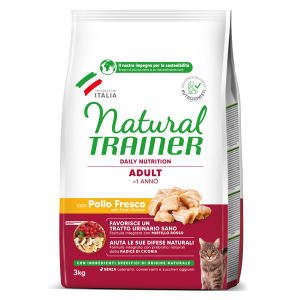 Natural Trainer Gatto Pollo Adult Daily Nutrition 3 Kg