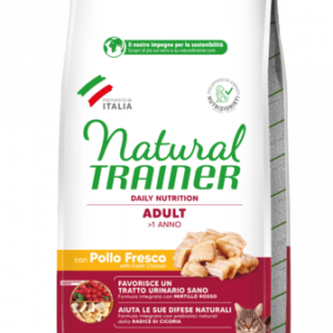 Natural Trainer Gatto Pollo Fresco Adult Daily Nutrition 10 Kg (1)