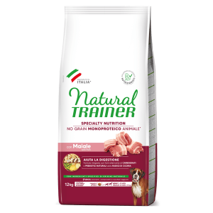 Natural Trainer Maiale Sensitive Adult Medium Maxi No Grain Cane 3 Kg