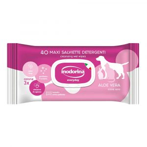 Salviette Inodorina Aloe 40 Pz