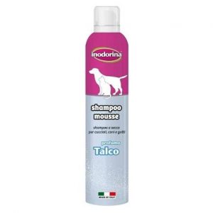 shampoo mouse talco
