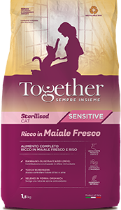 TOGETHER CAT STERILIZED MAIALE 1,5 KG