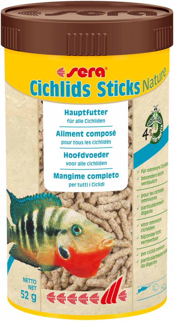 SERA CICHLIDS STICKS 250 ML