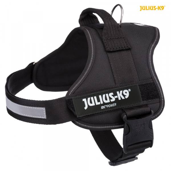 JULIUS K9 PETTORINA M-L 58-76 CM NERA