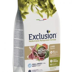 EXCLUSION DOG MEDITERRANEO ADULTO AGNELLO SMALL 7 KG