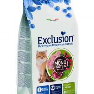 Exclusion Cat Mediterraneo Sterilized Pollo 12 Kg