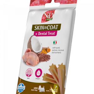 ND DOG SNACK QUINOA SKIN&COAT QUAGLIA ADULT MINI 60 GR