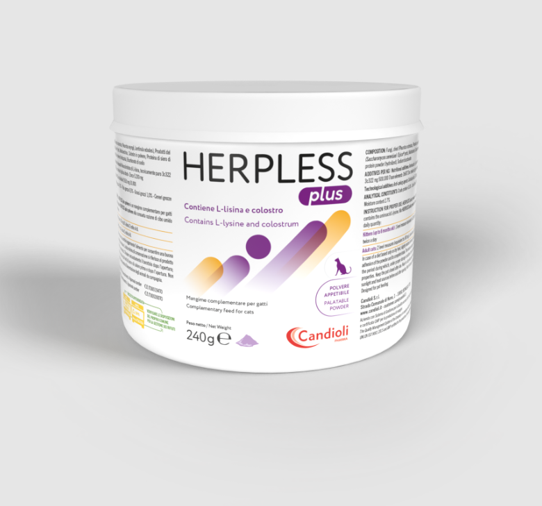 HERPLESS PLUS BARATTOLO DA 240 GR